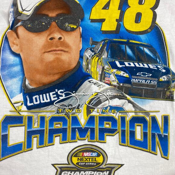 Jimmy Johnson 48 shirt men’s 3XL NASCAR Champion Hendrix nextel cup series - Picture 2 of 10